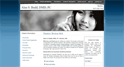 Desktop Screenshot of dralanbudd.com